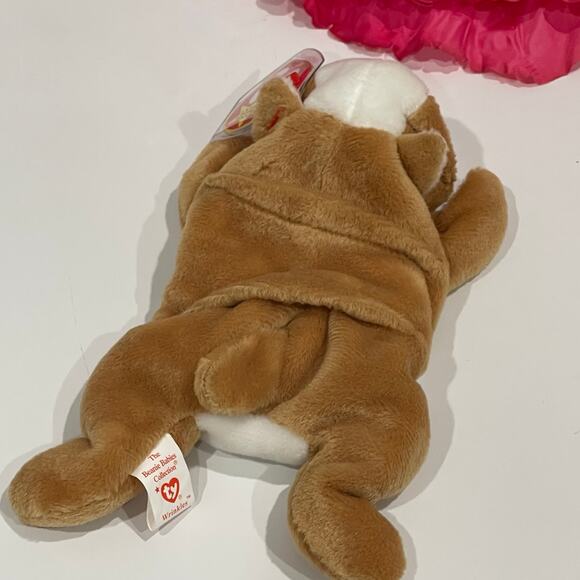 VINTAGE TY BEANIE BABIES WRINKLES THE DOG 1996 - Picture 3 of 6